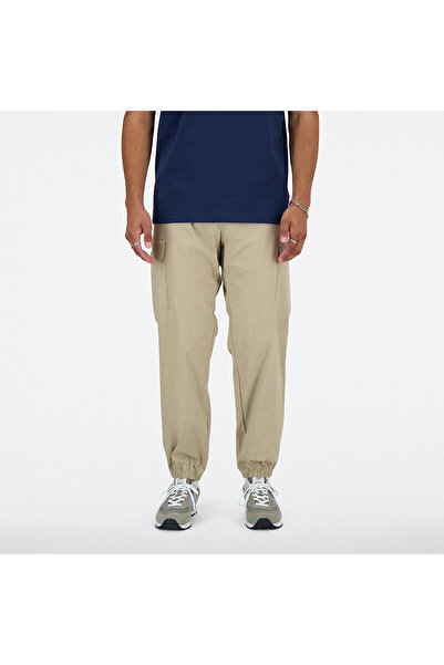 New Balance MP41579 Bej Erkek Eşofman Altı