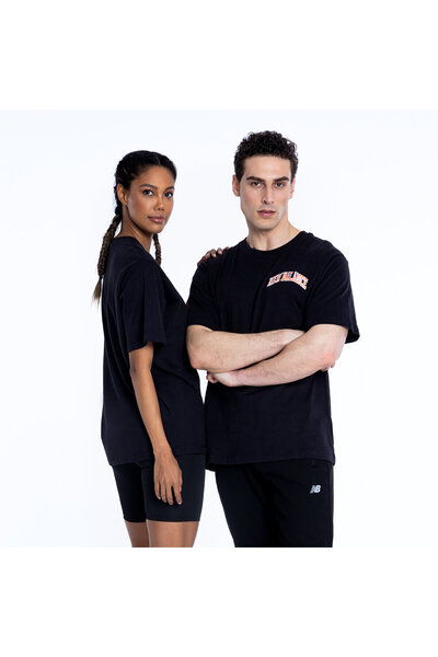 New Balance Unisex Lifestyle Μαύρο T-Shirt - Unt1310-bk