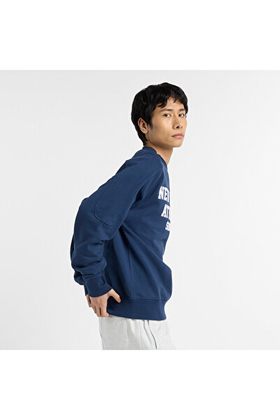 New Balance MT51521 Lacivert Erkek Sweatshirt