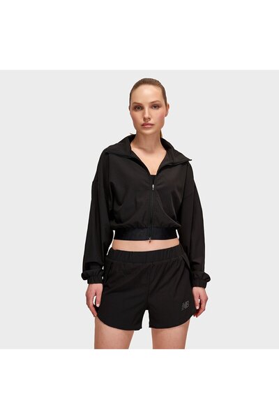 New Balance WNJ1445 Siyah Kadın Mont & Yelek