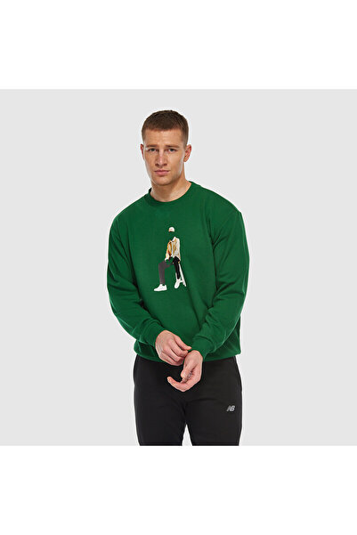 New Balance Mnc3412 Πράσινο ανδρικό φούτερ