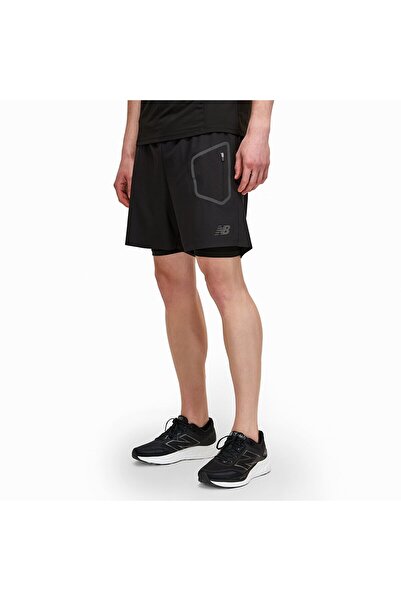 New Balance MNS1448 Siyah Erkek Şort