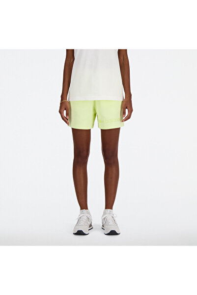 New Balance WS41550 Sarı Kadın Şort