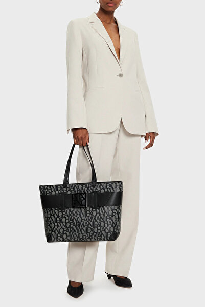 Armani Exchange Jakarlı Logo Baskılı Büyük Çanta ÇANTA 949127 3F742 00850