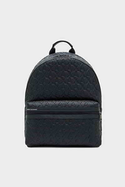 Armani Exchange Embossed Logo Printed Adjustable Strap Backpack Men Backpack Xm00023