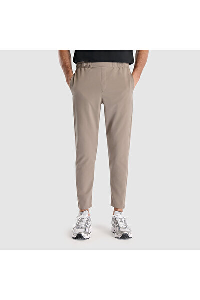 New Balance MNP3433 Bej Erkek Eşofman Altı