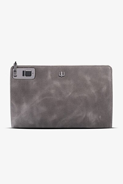 Getto Deri Trace Parmak İzi Okuyucu Hakiki Deri Kişiye Özel İsim Baskılı El Ç...