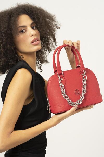 Valentino Orlandi Women's Shoulder Bag Red Vlt048