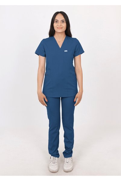 oksijen uniform Sapphire - Petrol Navy Blue (Set)