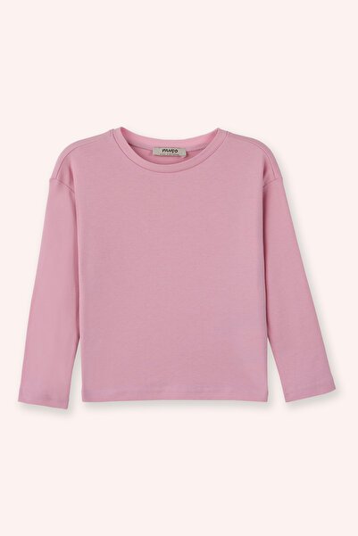 Panço Kız Çocuk Fuşya Pijama Takımı