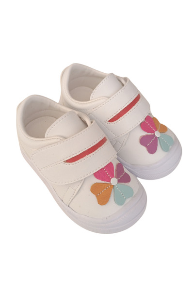 Joy Colours Real Leather First Step Daisy Baby Girl Shoes