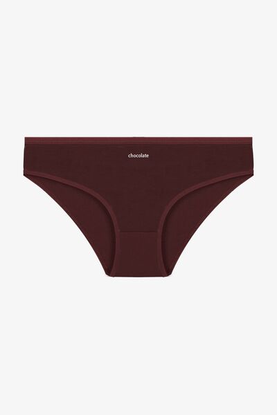 koza iç giyim 3'lü Desenli Pamuklu Yüksek Bel Bato