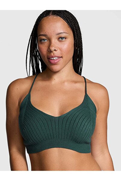 PINK Nervürlü Örgü Üst