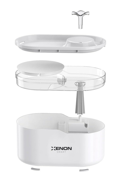 Xenon Smart Akıllı Wifi Destekli Kedi Su Pınarı X8650_M1 Beyaz