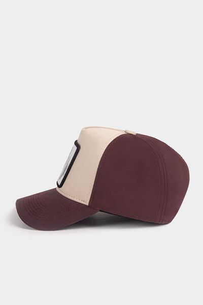 BlackBörk Wolf Logo Coffee-Beige Baseball Cap