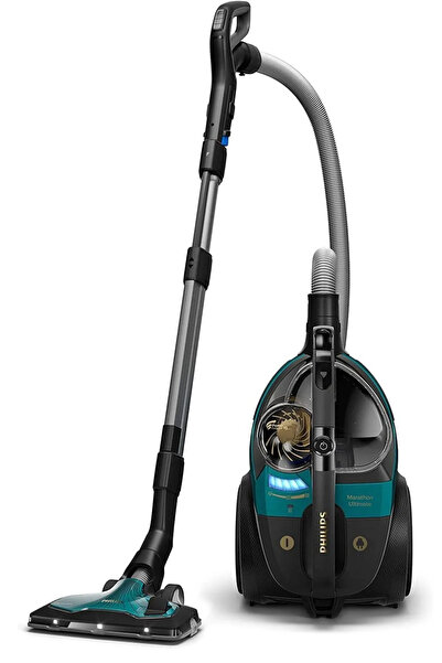 Philips 2023 Güçlendirmiş Motor Compact Torbasız Elektrikli Süpürge / Triacti...