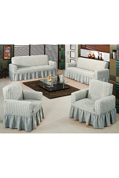 Store 2 tekli 2 üçlü bürümcük koltuk örtüsü 3+3+1+1