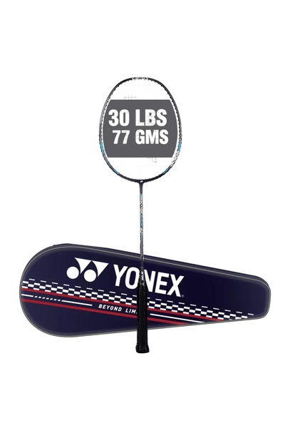 YONEX مضرب تنس الريشة فولتريك ٤٧i | ٥ يو جي ٤ | أزرق | شد ٣٠ رطلاً | جرافيت |...