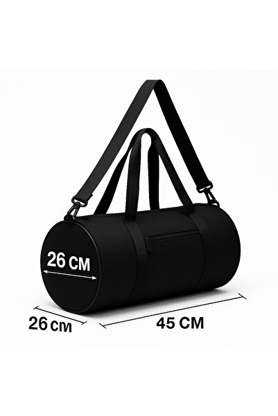 Moda West Silindir Geniş Hacim Günlük Kullanım El Kol Omuzda Taşınabilir Spor...
