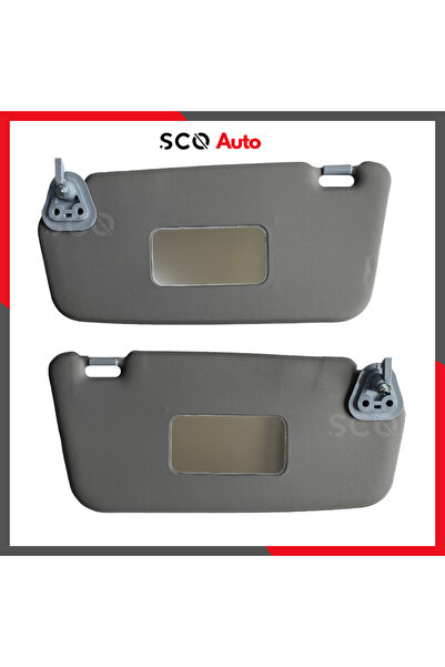 Sco Group واقي شمس لهيونداي أكسنت إيرا 2006-2011، يمين ويسار، قطعتان، لون رما...