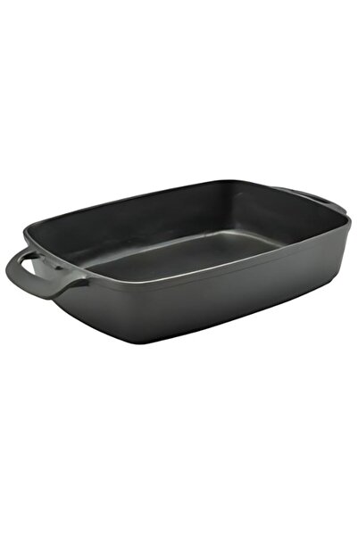 Mercaton Tavă dreptunghiulară, cu mânere, fontă, 35 25 7 cm