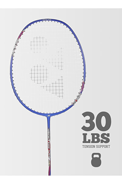YONEX مضرب تنس الريشة الجرافيتي من سلسلة I | 5U G4 | شد 30 رطلاً | إصدارات Astrox/Voltric | شد