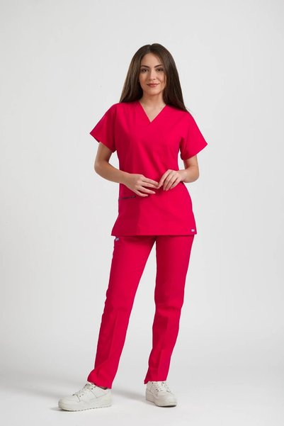 oksijen uniform Classic Oxyflex- Red - (Unisex Suit)