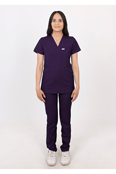oksijen uniform ياقوت - بنفسجي (طقم)