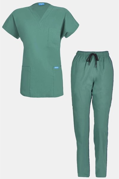 oksijen uniform Classic Premium - Petrol Green (Unisex Suit)