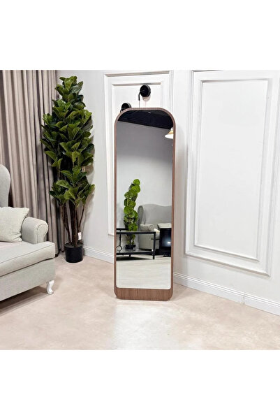 private house Yinye Wood Mirror Stand - 170 x 60 cm Mirror - Elegant Design with Wooden Frame - For Dressing Room, Living Room, Entrance
