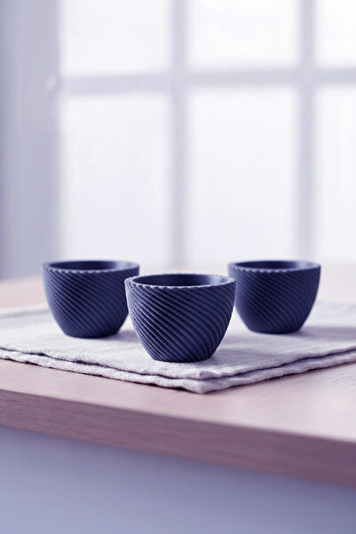 Noldor Modern Yumurtalık (3'LÜ) - Antik Mavi