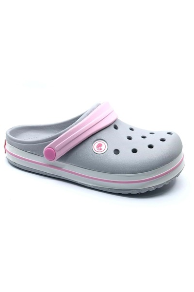 KOCAMANLAR Sabo Doctor and Nurse Slippers Orthopedic Unisex Slippers Gray-Pink