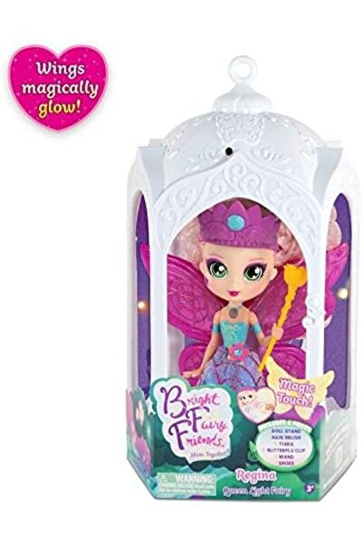 Bright Fairy Friends دمية ريجينا المضيئة بأجنحة متوهجة سحرية