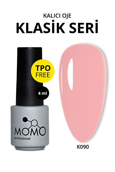 MOMO professional Kalıcı Oje K090, Nude, 4 ml, TPO- FREE