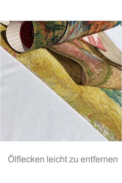 Generic Set of 4 aprons Generic, PVC, multicolored, 45 x 30 cm