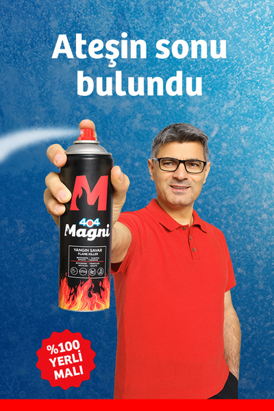 Genel Markalar 404 Magni Yangın Söndürücü Sprey 500 ml