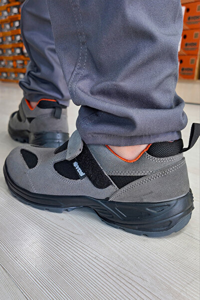 YDS GPP 05 AYAKKABI GRİ SÜET İŞ AYAKKABISI