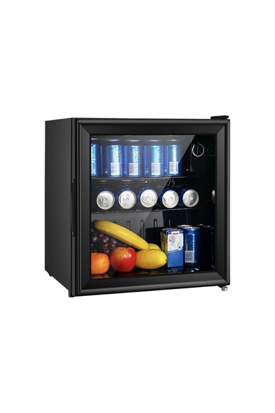 DLC ثلاجة صغيرة للمشروبات -سعة 50 لتر – تبريد قوي 55 واط، مناسبة للمكتب وغرف ...