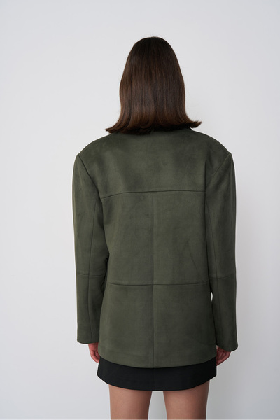 Beyyoglu Süet Cepli Ceket