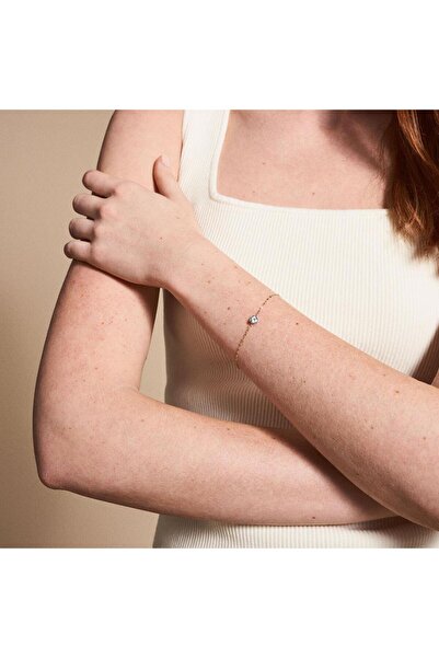 Fossil JF04679-998 سوار نسائي على شكل قلب