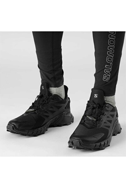 Salomon Erkek Siyah Supercross 4 Gore-tex Outdoor Ayakkabı L41731600-Black
