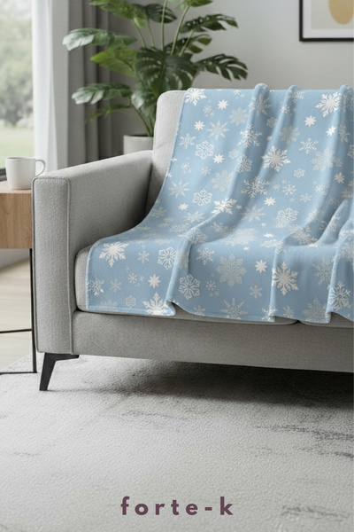 Fortek Home Digital Printed Fleece Blanket - Tv Blanket - Fleece Blanket