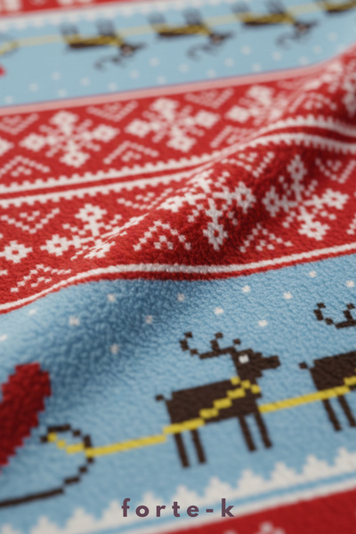 Fortek Home Digital Printed Fleece Blanket - Tv Blanket - Fleece Blanket