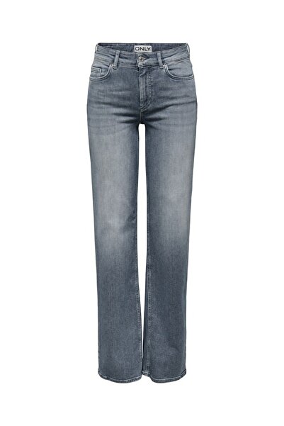 ONLY Pantaloni Onlblush Mid Straight Dnm Rea558 Noos albastru pentru femei 15353695-Specialbl