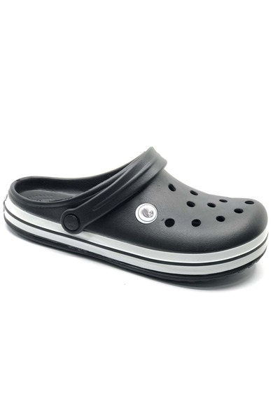 KOCAMANLAR Sabo Doctor and Nurse Slippers Orthopedic Unisex Slippers Black