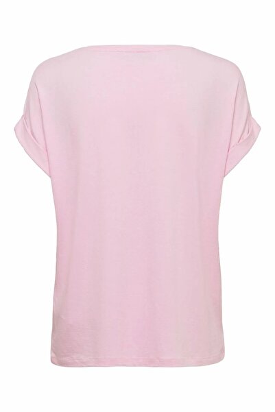 ONLY Damen Rosa Onlmoster S/S O-Ausschnitt Top Noos Jrs T-Shirt 15106662-Pinklady