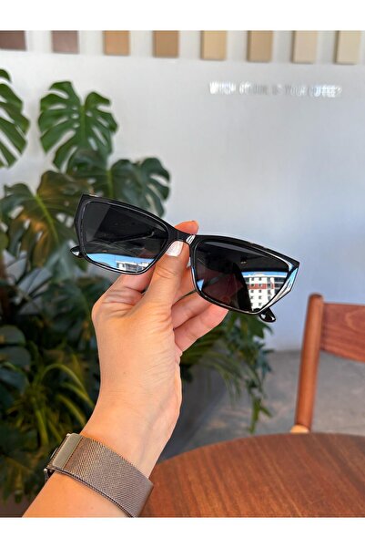 funeyes Jack Black Angular Slanted Sunglasses Cat Eye 2025 New Season Women's...