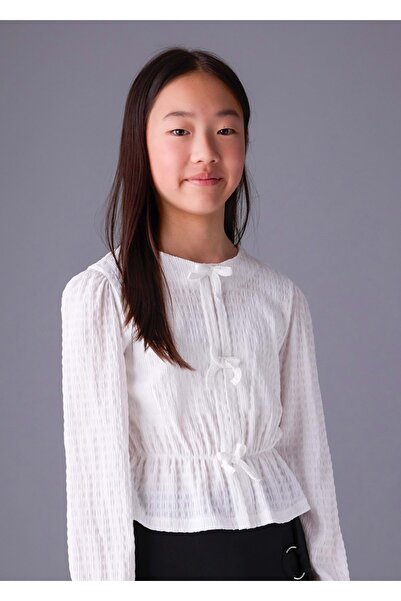 MAYORAL Girl's Sweater White