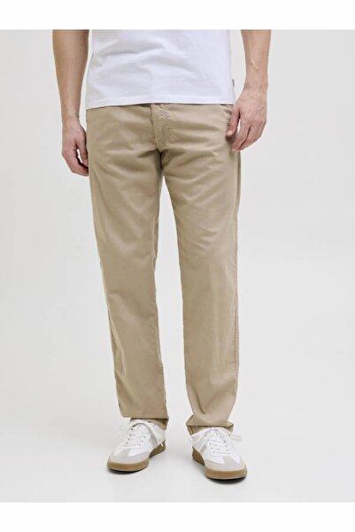 Jack & Jones Erkek Bej Jpstkane Hybrid Bondi Jogger Sn Pantolon 12274977-Crockery