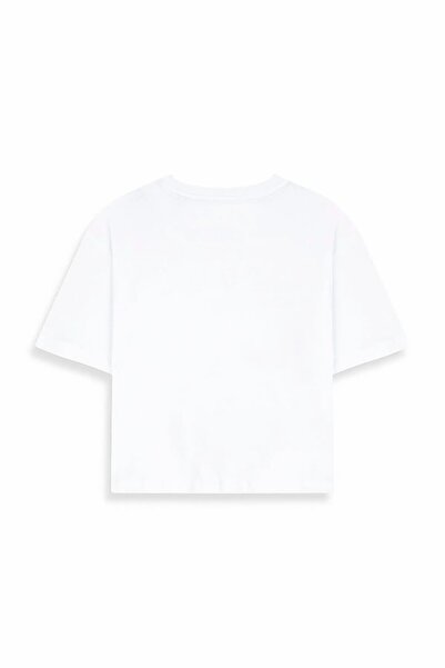 Ltb Crop Λευκό T-shirt